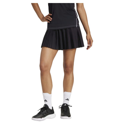 SAIA MULHER PADEL ADIDAS CLUB PLEAT PRETO
