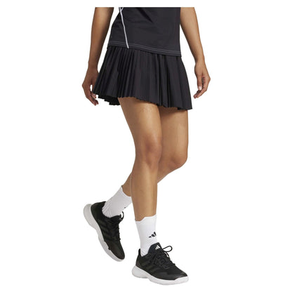 SAIA MULHER PADEL ADIDAS CLUB PLEAT PRETO