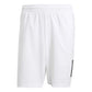 CALÇÃO HOMEM PADEL ADIDAS CORTO CLUB 3STR BRANCO 7''