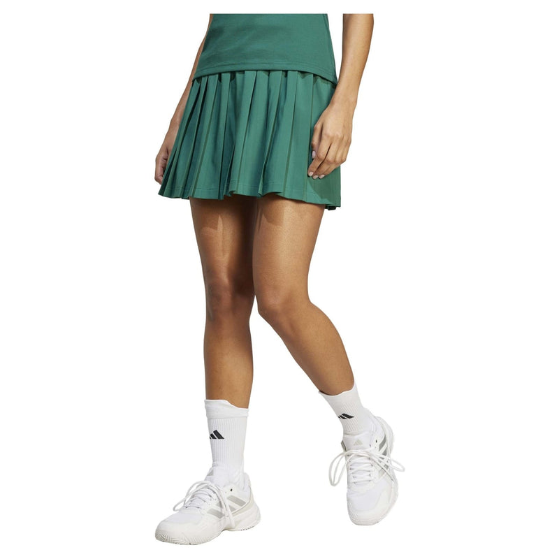 Cargue la imagen en el visor de la galería, FALDA ADIDAS LEGACY COLEGIAL VERDE

