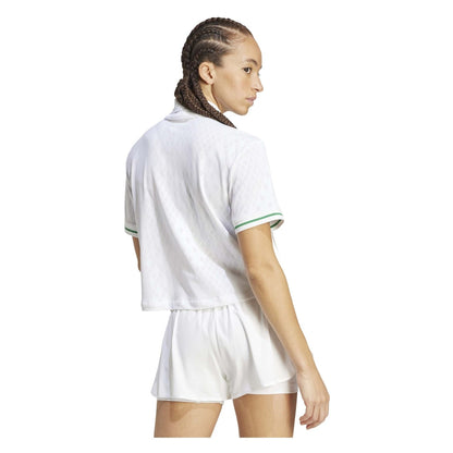 T-SHIRT POLO PRO MULHER ADIDAS BRANCO