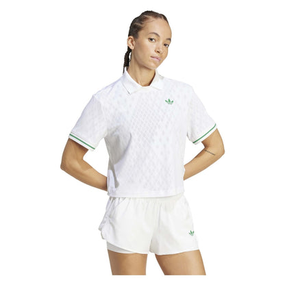T-SHIRT POLO PRO MULHER ADIDAS BRANCO