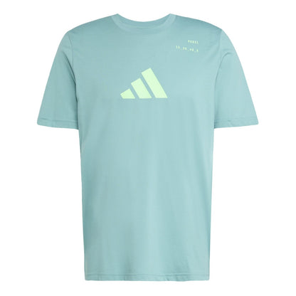T-SHIRT HOMEM ADIDAS PADEL VERDE