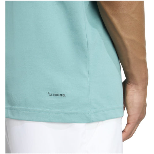 CAMISETA HOMBRE ADIDAS PÁDEL VERDE