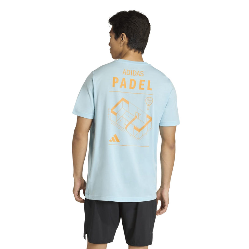 Cargue la imagen en el visor de la galería, CAMISETA HOMBRE ADIDAS M Padel Cat G T
