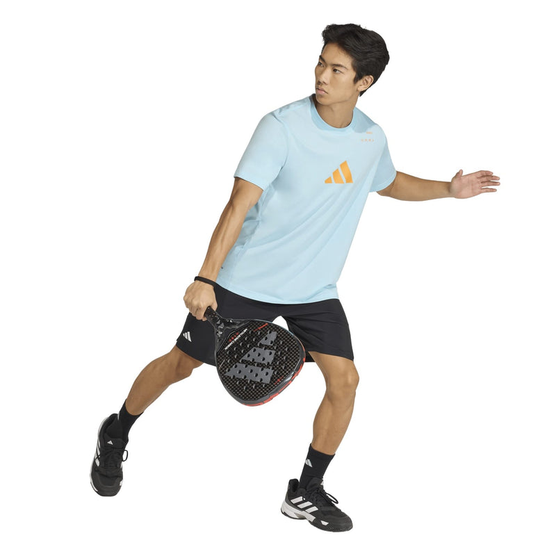 Cargue la imagen en el visor de la galería, CAMISETA HOMBRE ADIDAS M Padel Cat G T
