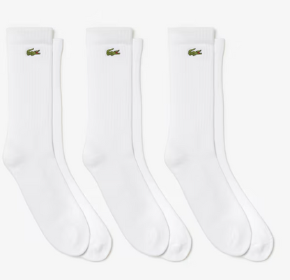 MEIAS DESPORTIVAS HOMEM / MULHER LACOSTE (Pack 3)