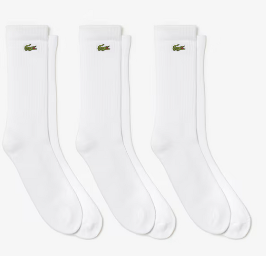 MEIAS DESPORTIVAS HOMEM / MULHER LACOSTE (Pack 3)