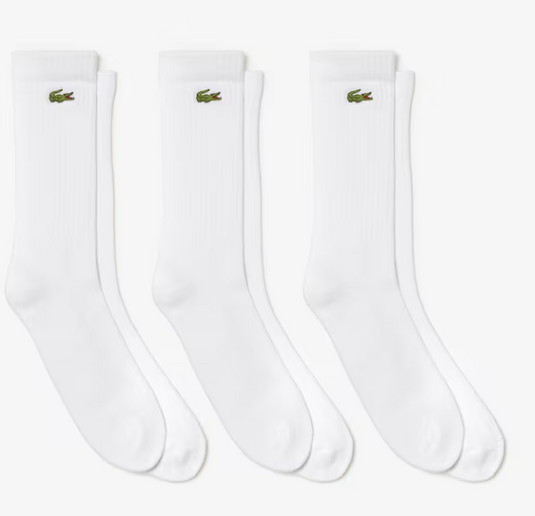 MEIAS DESPORTIVAS HOMEM / MULHER LACOSTE (Pack 3)