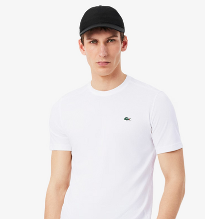T-SHIRT HOMEM LACOSTE ALGODÃO Branca