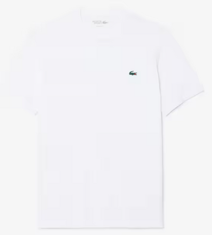 T-SHIRT HOMEM LACOSTE ALGODÃO Branca