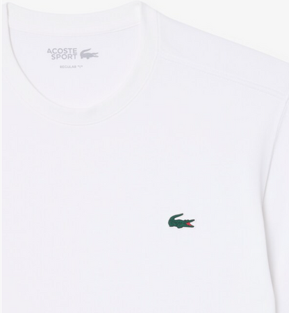 T-SHIRT HOMEM LACOSTE ALGODÃO Branca