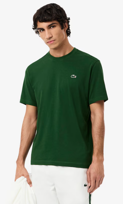 T-SHIRT HOMEM LACOSTE ALGODÃO Verde