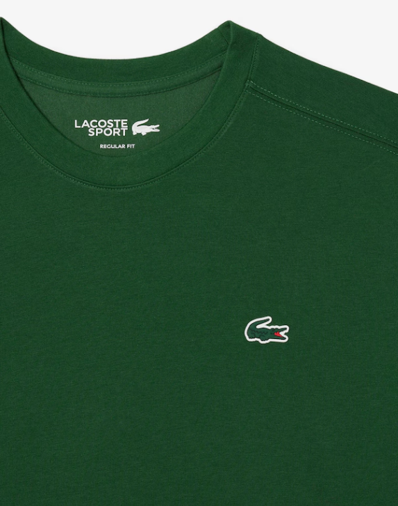 T-SHIRT HOMEM LACOSTE ALGODÃO Verde