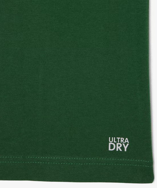 T-SHIRT HOMEM LACOSTE ALGODÃO Verde