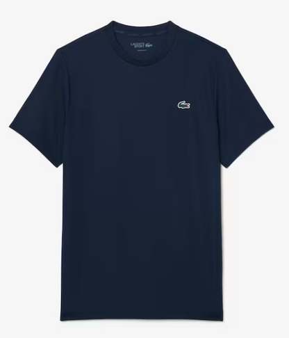 T-SHIRT HOMEM LACOSTE ELÁSTICA C/ PROTECÇÃO UV Azul