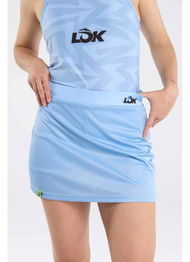 Abrir imagem na galeria, SAIA MULHER PADEL LOK MATCH AZUL
