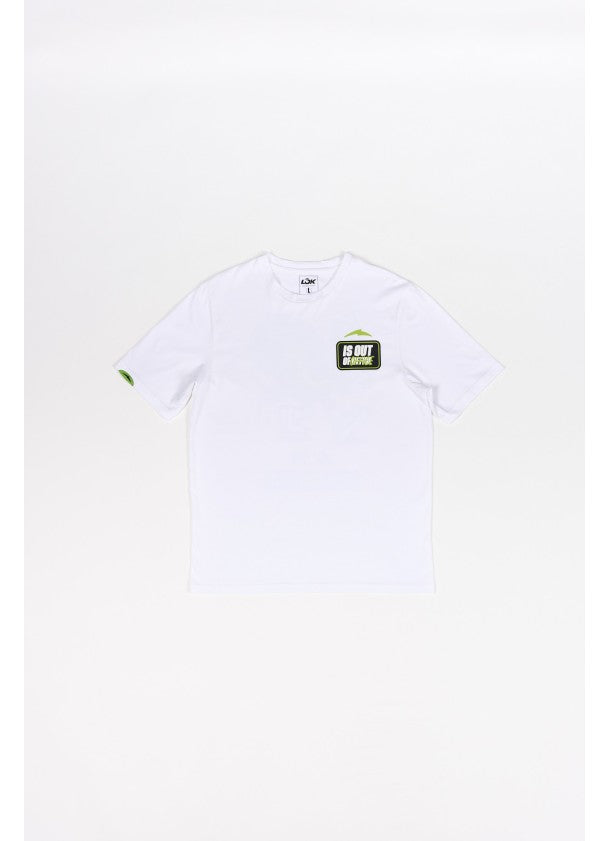 Abrir imagem na galeria, T-SHIRT HOMEM LOK Out Of Office By Mr. Lok Branca
