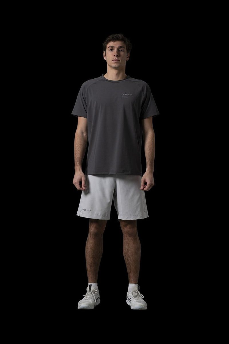 Abrir imagem na galeria, T-SHIRT HOMEM VOLT PERFORMANCE CINZA ESCURO
