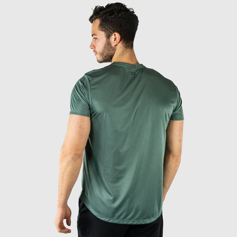 T-SHIRT DE HOMEM QUAD ESSENCE VERDE BALSÂMICO