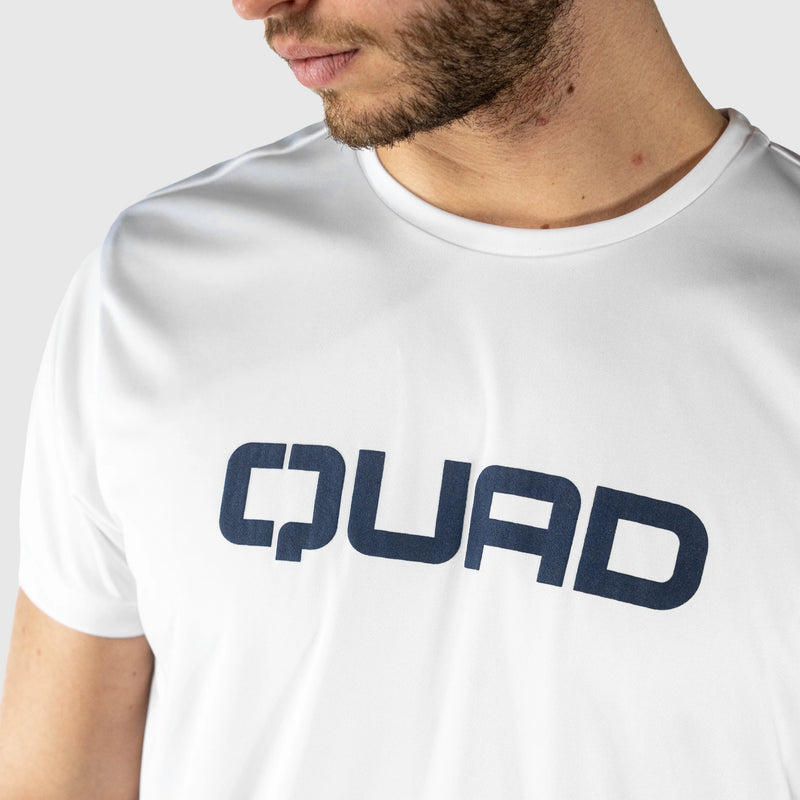 Abrir imagem na galeria, T-SHIRT DE HOMEM QUAD ESSENCE BRANCO
