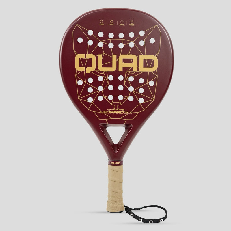 Abrir imagem na galeria, RAQUETE DE PADEL QUAD LEOPARD
