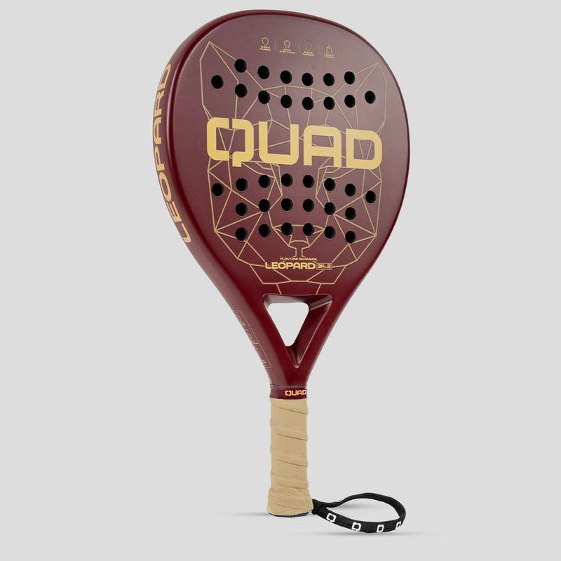 Abrir imagem na galeria, RAQUETE DE PADEL QUAD LEOPARD
