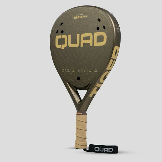 RAQUETE DE PADEL QUAD TIGER