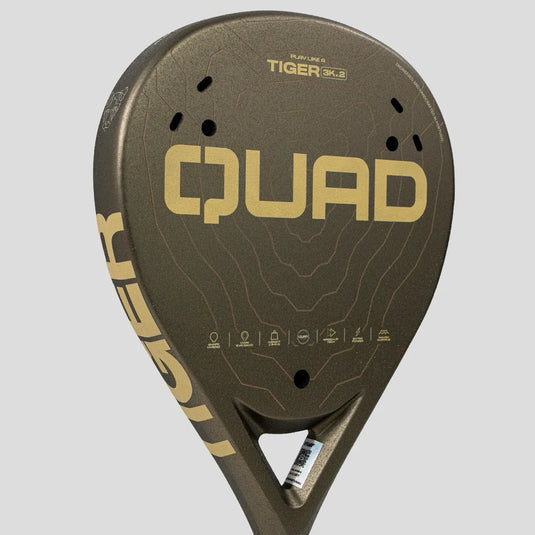 RAQUETE DE PADEL QUAD TIGER