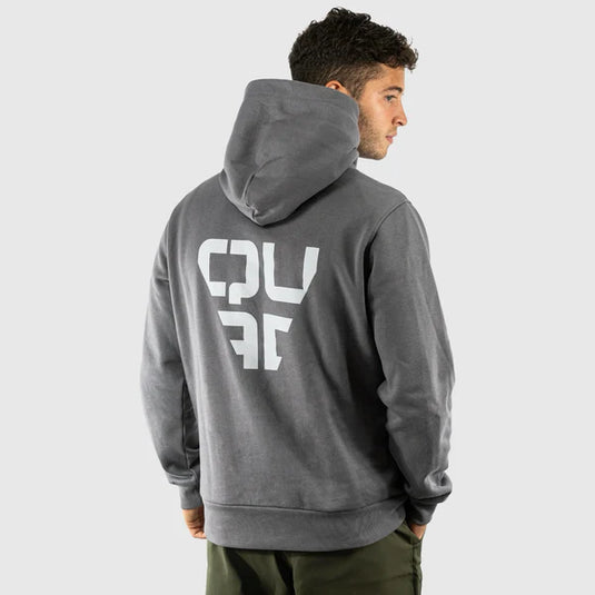 SWEATSHIRT MULHER QUAD Stylish Hoodie Cinza