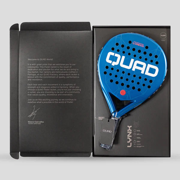 Abrir imagem na galeria, RAQUETE DE PADEL QUAD LYNX

