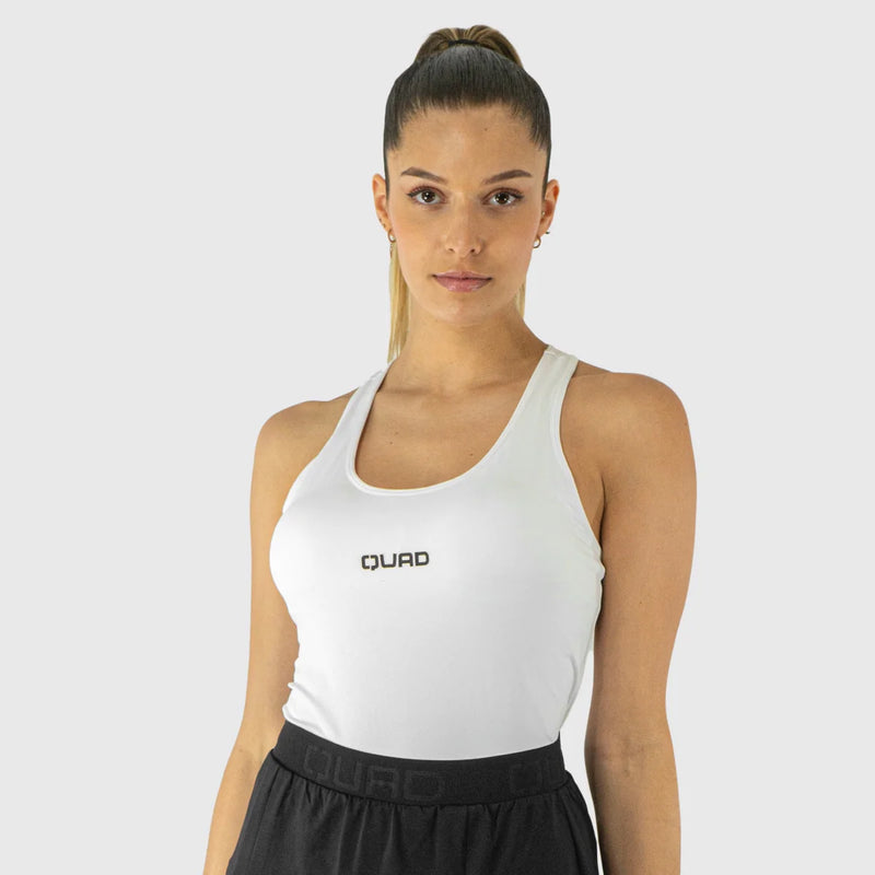 Cargue la imagen en el visor de la galería, TOP TIRANTES MUJER CUADRO BLANCO
