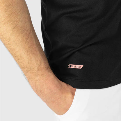T-SHIRT DE JOGO HOMEM QUAD PRETO