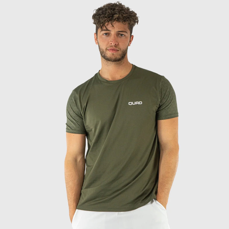 Cargue la imagen en el visor de la galería, CAMISETA DE JUEGO HOMBRE CUADROS VERDE

