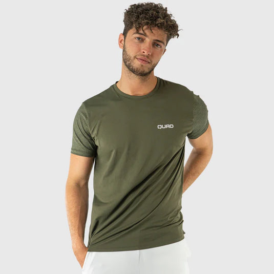 CAMISETA DE JUEGO HOMBRE CUADROS VERDE