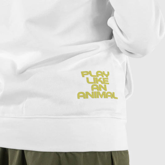 SUDADERA MUJER QUAD BLANCA