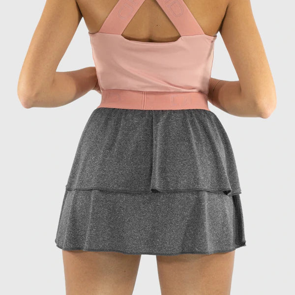 Abrir imagem na galeria, SAIA COM FOLHOS MULHER QUAD
