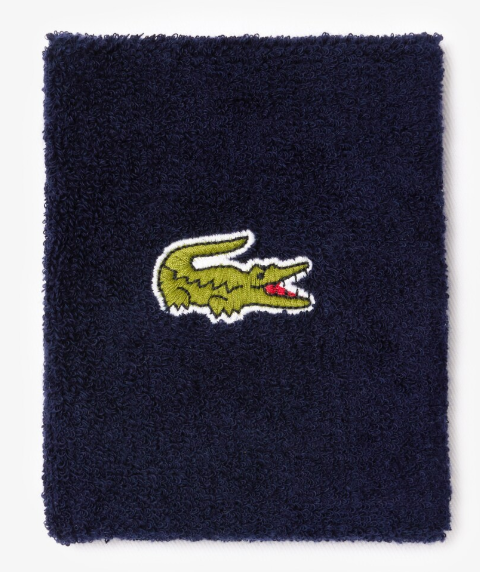 Abrir imagem na galeria, PUNHOS LACOSTE EM JERSEY ELÁSTICO AZUIS 2X
