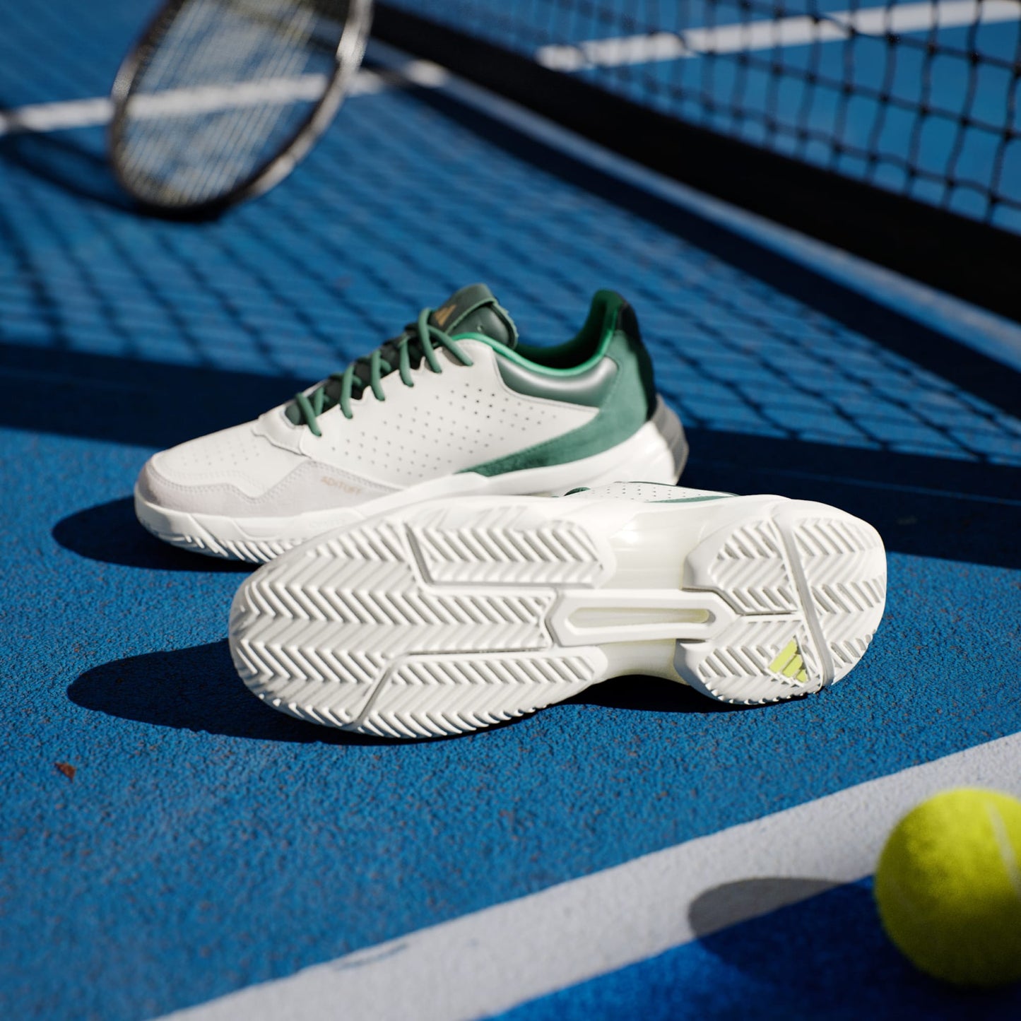 SAPATILHA PADEL HOMEM ADIDAS COURTJAM CONTROL 3 PREMIUM COLLEGIATE GREEN
