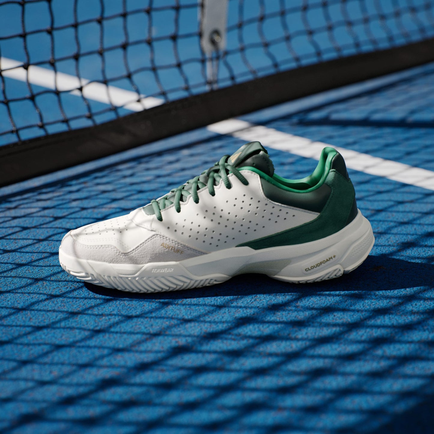 SAPATILHA PADEL HOMEM ADIDAS COURTJAM CONTROL 3 PREMIUM COLLEGIATE GREEN