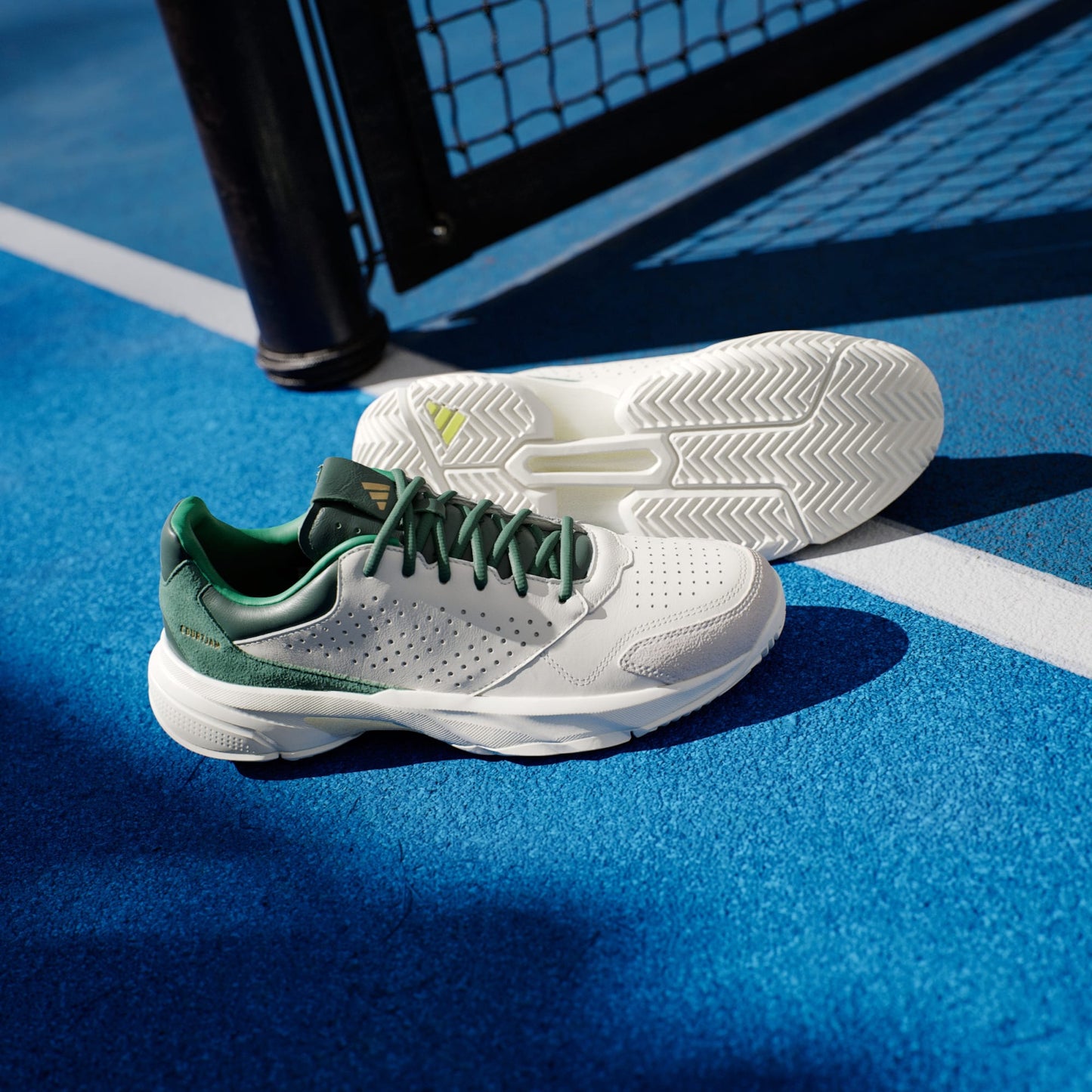 SAPATILHA PADEL HOMEM ADIDAS COURTJAM CONTROL 3 PREMIUM COLLEGIATE GREEN