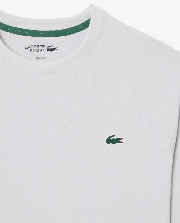 Carica immagine in Galleria Viewer, T-SHIRT HOMEM LACOSTE ELÁSTICA COM TECNOLOGIA ULTRA-DRY CINZA
