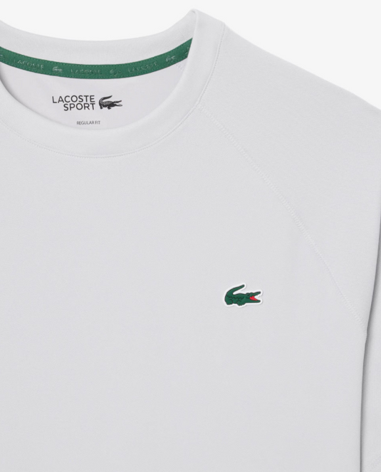 T-SHIRT HOMEM LACOSTE ELÁSTICA COM TECNOLOGIA ULTRA-DRY CINZA