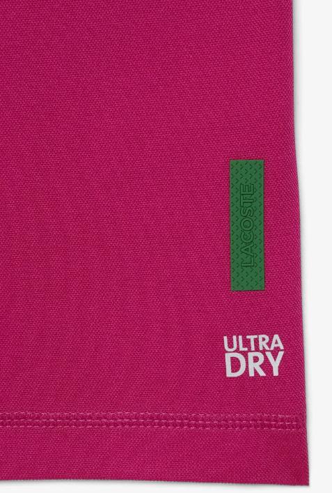 Carica immagine in Galleria Viewer, T-SHIRT HOMEM LACOSTE ELÁSTICA C/ TECNOLOGIA ULTRA-DRY ROSA FÚCSIA
