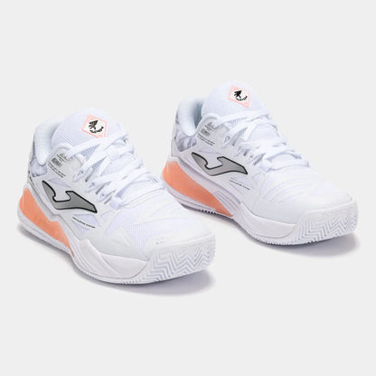 SAPATILHA PADEL SENHORA JOMA SPIN LADY 2501 BRANCO