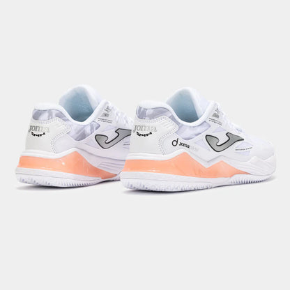 SAPATILHA PADEL SENHORA JOMA SPIN LADY 2501 BRANCO
