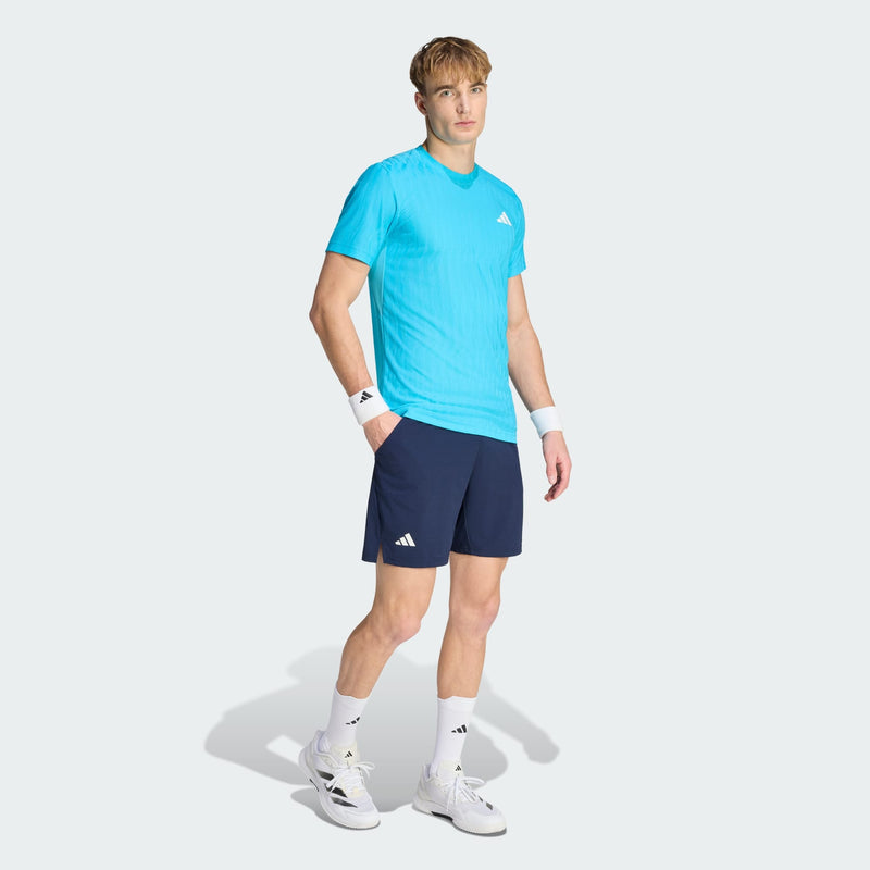 Cargue la imagen en el visor de la galería, PANTALÓN CORTO HOMBRE PÁDEL ADIDAS ERGO azul
