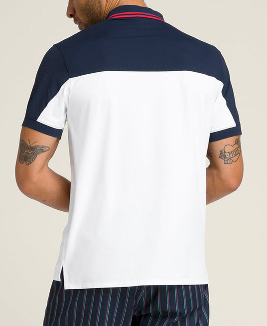 POLO HOMEM WILSON ADVANTAGE ZIP CLASSIC NAVY