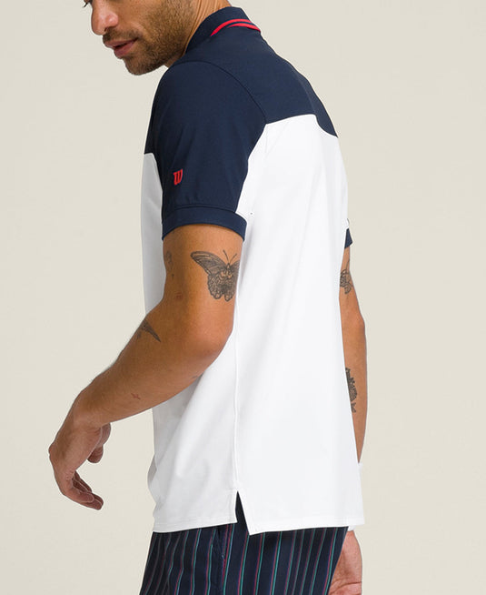 POLO HOMEM WILSON ADVANTAGE ZIP CLASSIC NAVY
