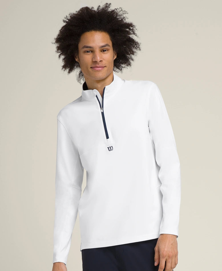 SWEATSHIRT HOMEM WILSON COM FECHO ELEVATE PERFORMANCE
